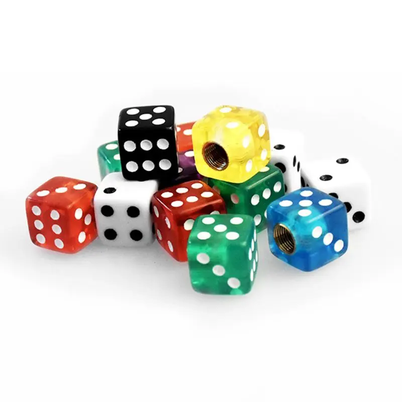 2021 Top 2021 Top 4pcs Dice Shape Car Wheel Tire Air Valve Stem Cover Dust Cap Bicycle Valve
2021 Top 2021 Top 4pcs Dice Shape Car Wheel Tire Air Valve Stem Cover Dust Cap Bicycle Valve