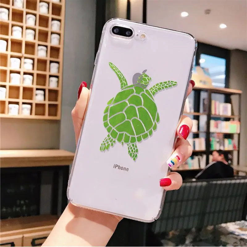 Green Blue Turtle Animal Transparent TPU Soft Phone Cover for iPhone 11 pro XS MAX 8 7 6 6S Plus X 5 5S se 2020 XR cover
Green Blue Turtle Animal Transparent TPU Soft Phone Cover for iPhone 11 pro XS MAX 8 7 6 6S Plus X 5 5S se 2020 XR cover