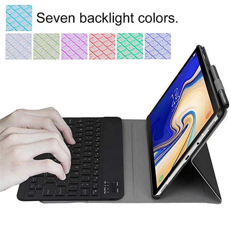 Чехол для планшета Samsung Galaxy Tab S6 10 5 дюймов 2019 SM 860 T865 Tablet крышка bluetooth клавиатура