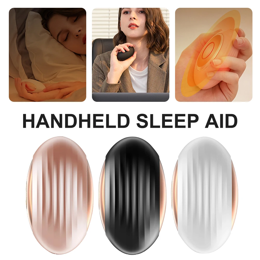 Sleep Aid Device Hand-held Sleep Helper with Micro-Current Hand Warmer Function Hypnosis Instrument for Insomnia Pressure Relief
Sleep Aid Device Hand-held Sleep Helper with Micro-Current Hand Warmer Function Hypnosis Instrument for Insomnia Pressure Relief