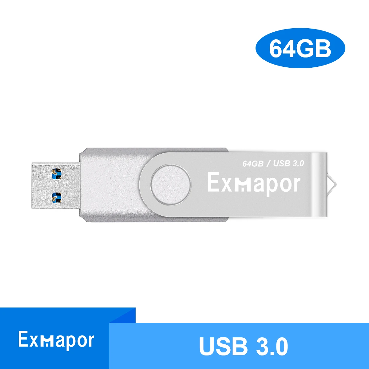 

USB 3.0 Flash Drive 64GB,Thumb Drive High Speed USB3.0 Memory Stick 64 GB Backup Jump Drive Portable Zip Drive for PC Laptop Mac