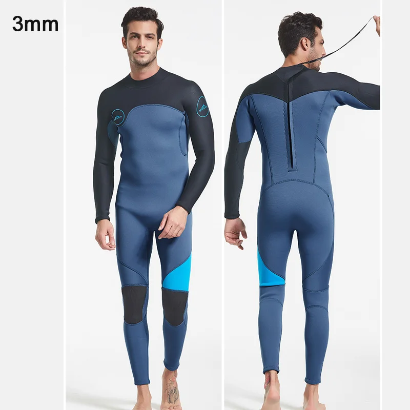 Premium Neoprene Wetsuit 3mm Men Scuba Diving Thermal Winter Warm Wetsuit Full Suit Swimming Surfing Kayaking Equipment Swimsuit
Premium Neoprene Wetsuit 3mm Men Scuba Diving Thermal Winter Warm Wetsuit Full Suit Swimming Surfing Kayaking Equipment Swimsuit