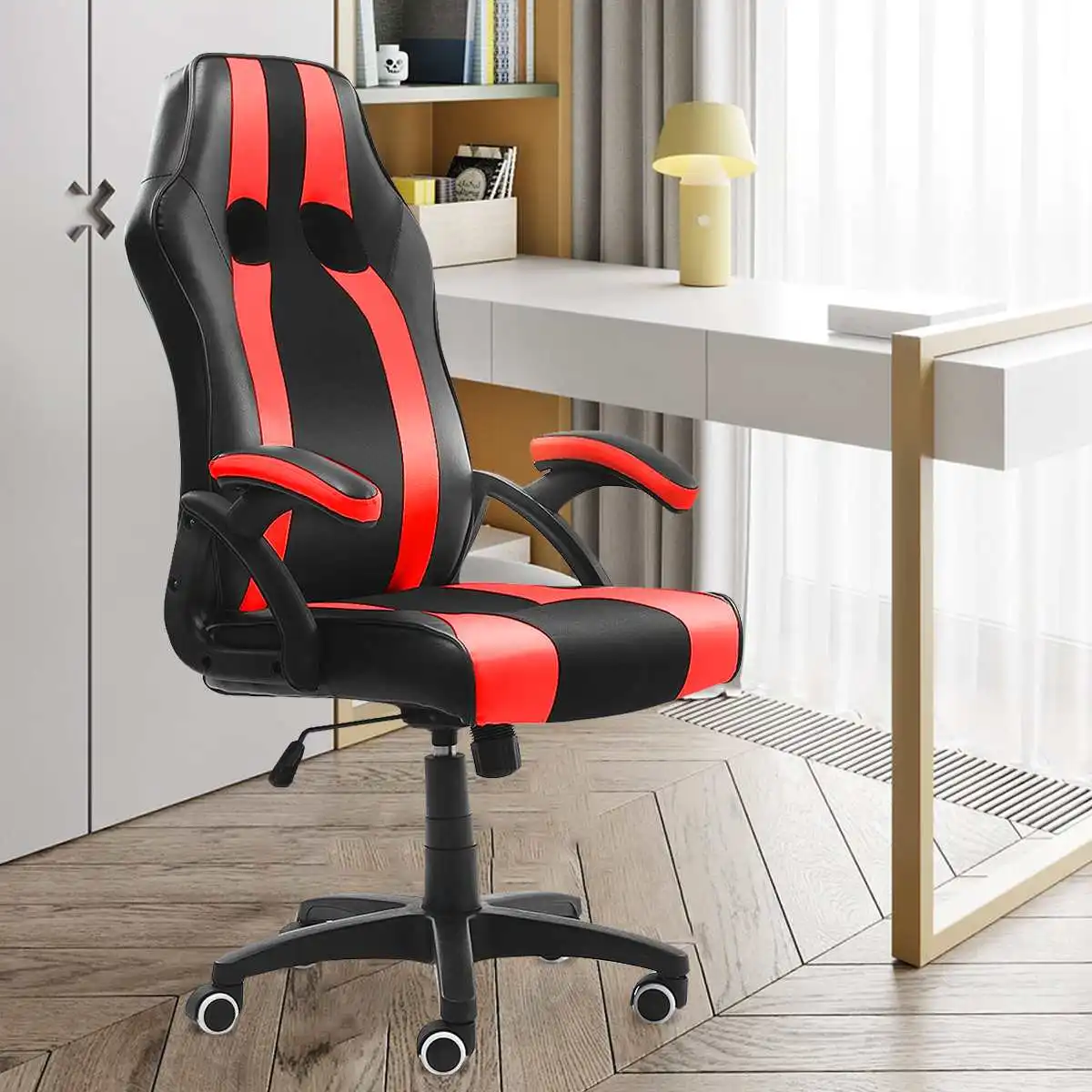Gaming Chair Racing Style Office Swivel Chair Computer Desk Chair Ergonomic Conference Chair Work Chair with Lumbar Support
Gaming Chair Racing Style Office Swivel Chair Computer Desk Chair Ergonomic Conference Chair Work Chair with Lumbar Support