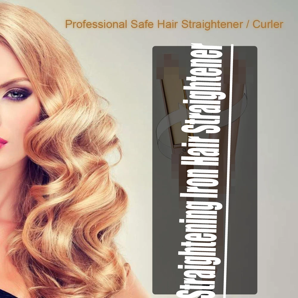 Professional Electric Straightening Iron&Curling Iron Hair Curler 2 in 1 Hair Straightener Flat Irons Ceramic Styling Tools 
Professional Electric Straightening Iron&Curling Iron Hair Curler 2 in 1 Hair Straightener Flat Irons Ceramic Styling Tools