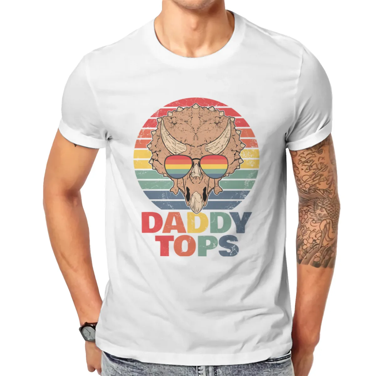 Daddytops Papa Triceratops 2021 O-neck Unisex Wholesale Harajuku T-Shirts 139098
Daddytops Papa Triceratops 2021 O-neck Unisex Wholesale Harajuku T-Shirts 139098
