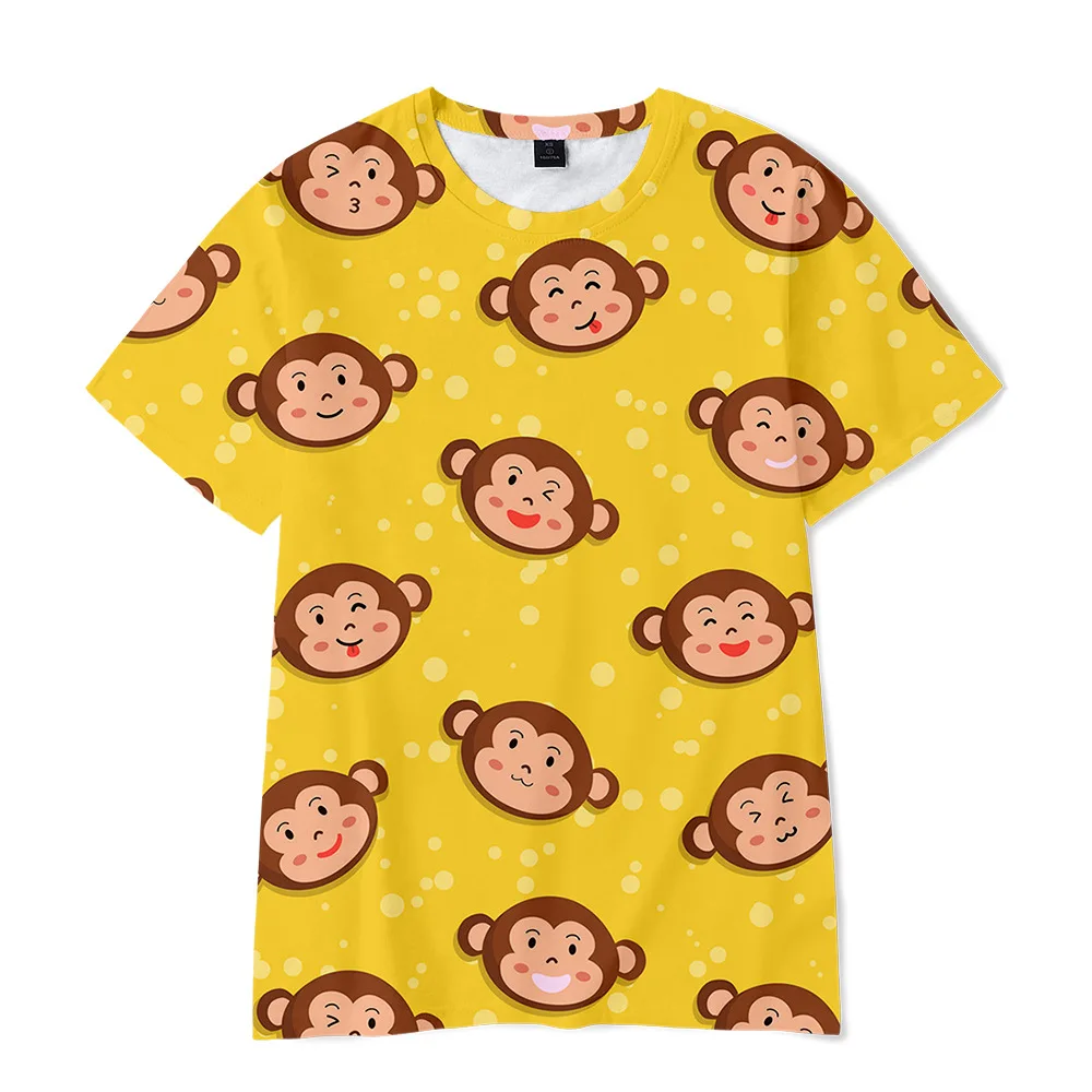 2021 Monkey T- Shirt 3D Men/Women T-Shirt Monkey Short Sleeve Tee Boys/Girls Tshirt Summer Breathable Tee Simple Style tops
2021 Monkey T- Shirt 3D Men/Women T-Shirt Monkey Short Sleeve Tee Boys/Girls Tshirt Summer Breathable Tee Simple Style tops