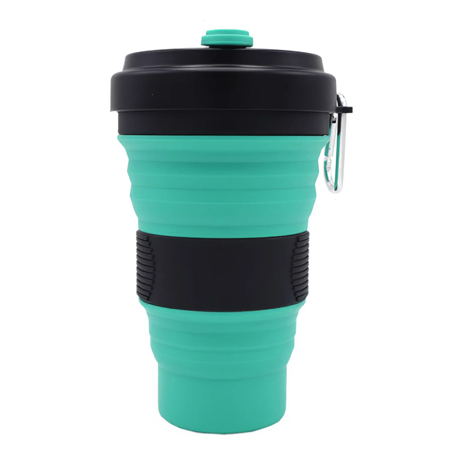 550ml Silicone Folding Coffee Cup Shockproof Folding Water Cup Portable Detachable Coffee Cup with Heat Insulation Cover
550ml Silicone Folding Coffee Cup Shockproof Folding Water Cup Portable Detachable Coffee Cup with Heat Insulation Cover