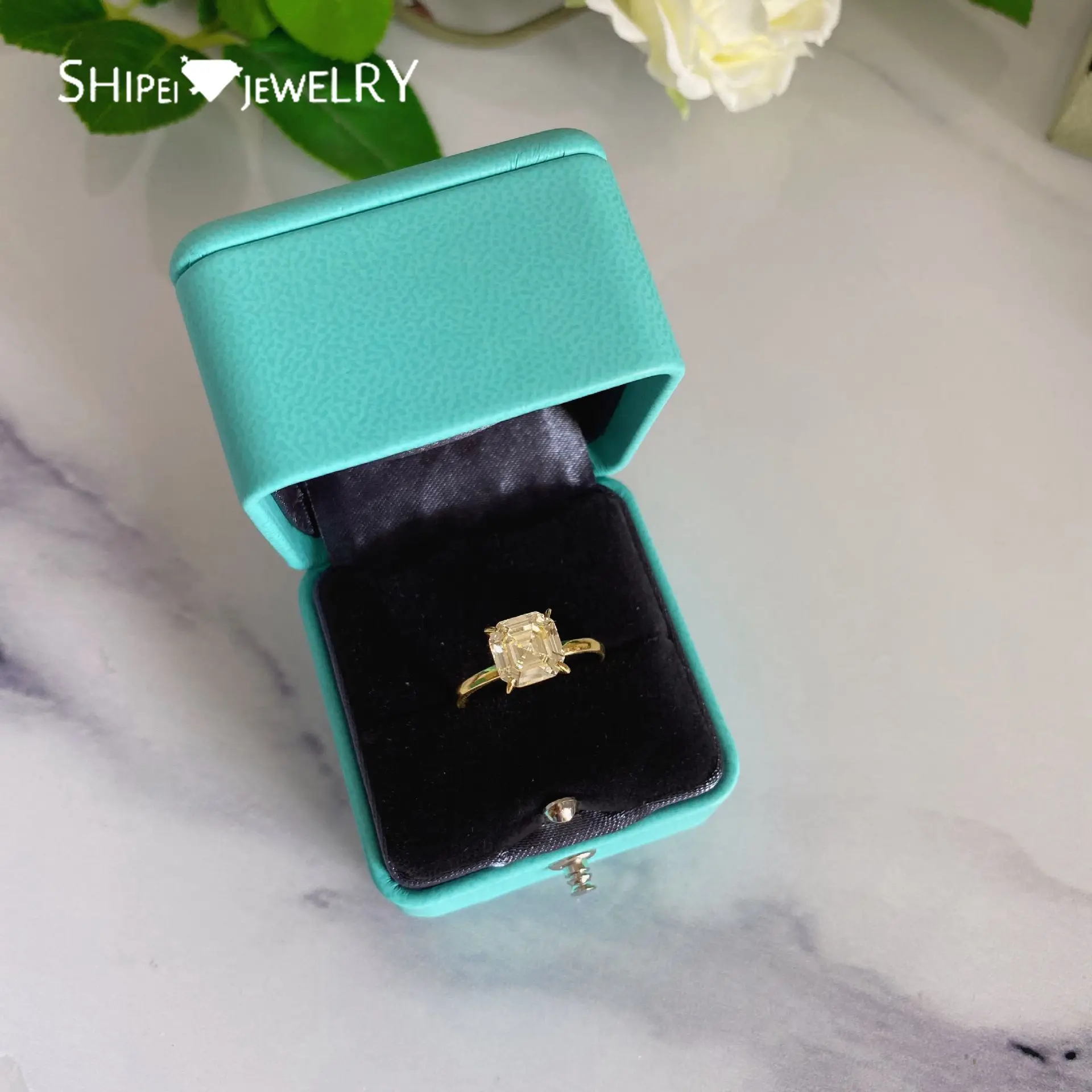 Shipei 925 Sterling Silver Asscher Cut Greated Moissanite Diamonds Gemstone Wedding Engagement Fine Jewelry Rings Wholesale
Shipei 925 Sterling Silver Asscher Cut Greated Moissanite Diamonds Gemstone Wedding Engagement Fine Jewelry Rings Wholesale