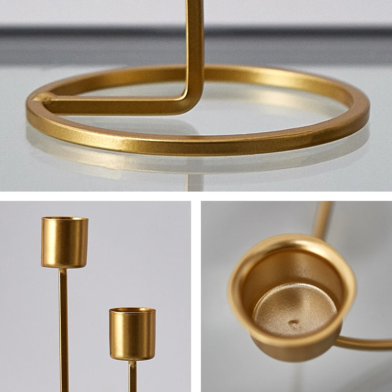 Europe Home Decoration Metal Candlestick Living Room Wedding Desktop Decoration Accessories Gold Candle Holdes Holiday Gifts
Europe Home Decoration Metal Candlestick Living Room Wedding Desktop Decoration Accessories Gold Candle Holdes Holiday Gifts
