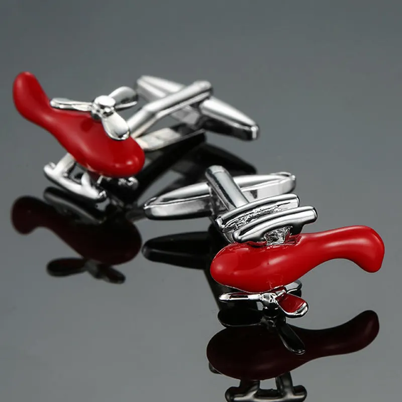 Высококачественные красные запонки для вертолета, брендовые новые модные ювелирные изделия, Запонки Для Манжет в виде самолета, Мужская Св...
Высококачественные красные запонки для вертолета, брендовые новые модные ювелирные изделия, Запонки Для Манжет в виде самолета, Мужская Св...