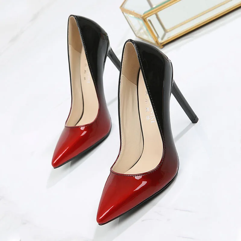 Shoes Women High Heels Pumps Chaussure Femme Red Gradient High Heels Party Wedding Pumps Nude Plus Size Zapatos De Mujer Zapatos
Shoes Women High Heels Pumps Chaussure Femme Red Gradient High Heels Party Wedding Pumps Nude Plus Size Zapatos De Mujer Zapatos