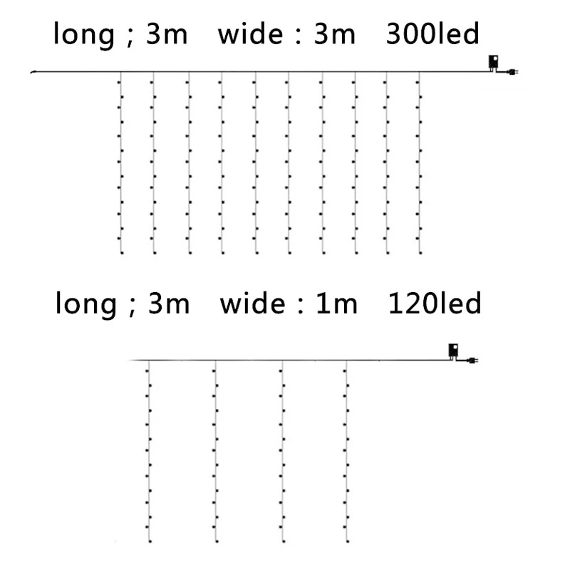 LED Window Curtain String Light USB Remote Control Fairy Lighting Romantic Wedding Christmas Home Party Indoor Wall Decoration
LED Window Curtain String Light USB Remote Control Fairy Lighting Romantic Wedding Christmas Home Party Indoor Wall Decoration