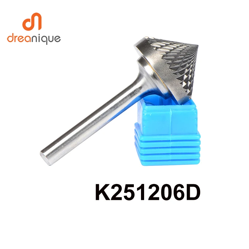 Вольфрамовый Карбид K конус 90 градусов 25*12 мм Вращающийся напильник шлифовальные и абразивные инструменты K251206D 6 мм хвостовик фрезеровочные инструменты
Вольфрамовый Карбид K конус 90 градусов 25*12 мм Вращающийся напильник шлифовальные и абразивные инструменты K251206D 6 мм хвостовик фрезеровочные инструменты