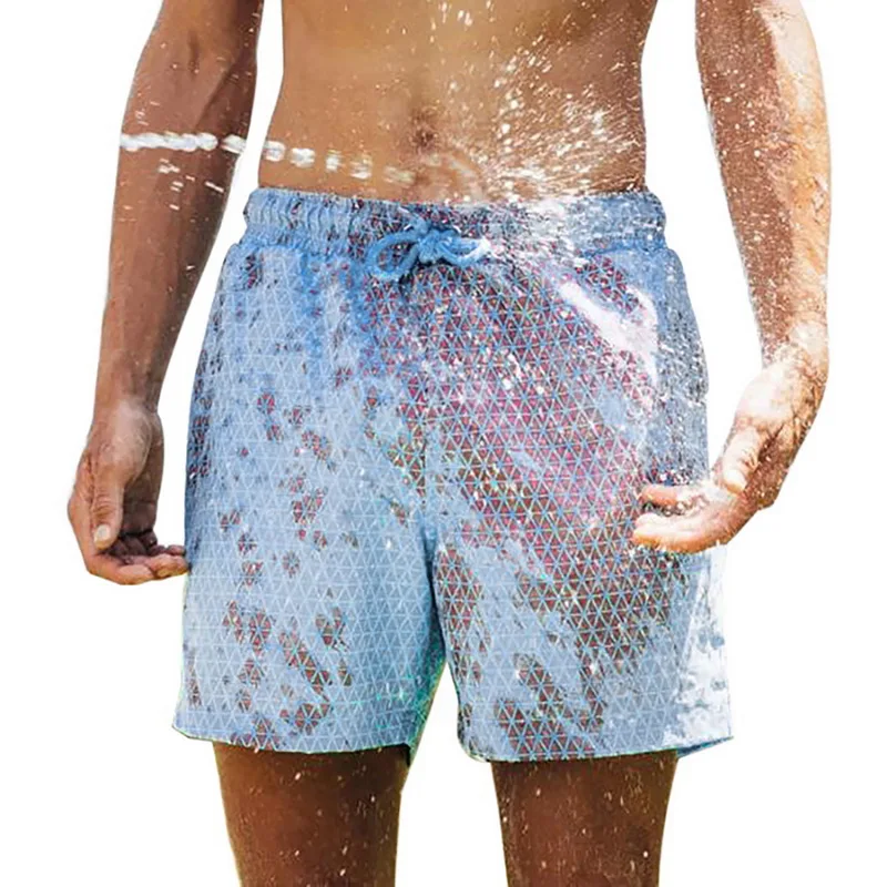 Beach Shorts Men Magical Color Change Swimming Short Trunks Summer Swimsuit Swimwear Shorts Quick Dry Bathing Beach Pants
Beach Shorts Men Magical Color Change Swimming Short Trunks Summer Swimsuit Swimwear Shorts Quick Dry Bathing Beach Pants