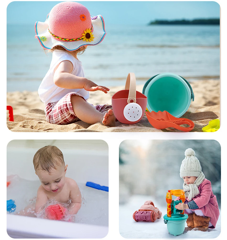 Beach Toys Set Summer Water Play Baby Toys Gift Mini Sand Digging Shovels Kits Outdoor Bucket Toy Set Sandbox
Beach Toys Set Summer Water Play Baby Toys Gift Mini Sand Digging Shovels Kits Outdoor Bucket Toy Set Sandbox