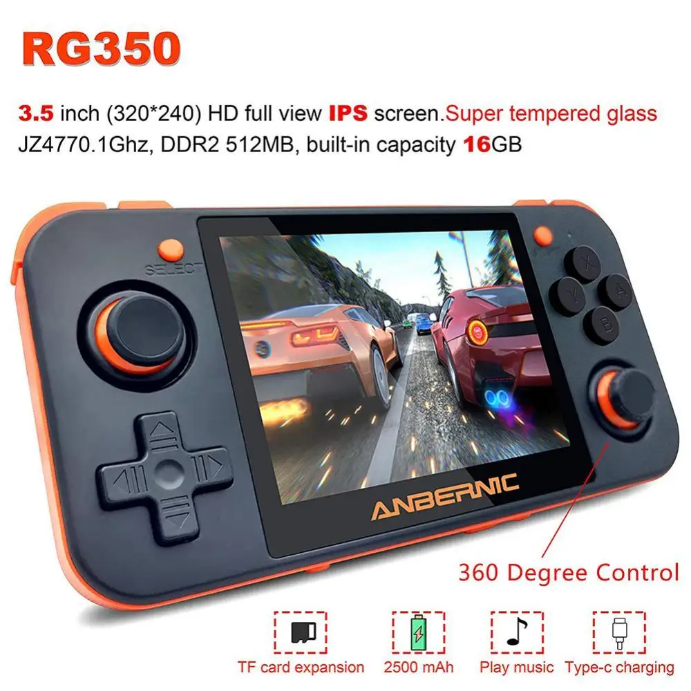 Портативная игровая Ретро консоль RG350, 3,5 дюйма, IPS экран, 64 бита, перезаряжаемая, игровая консоль, игрушка, подарки, поддержка TF карты
Портативная игровая Ретро консоль RG350, 3,5 дюйма, IPS экран, 64 бита, перезаряжаемая, игровая консоль, игрушка, подарки, поддержка TF карты