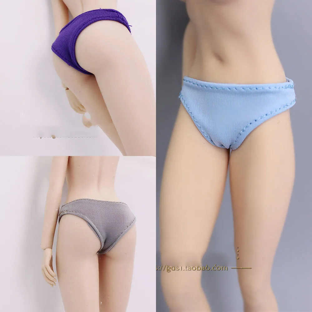 Blue/Grey/Purple Color 1/6 Scale Mini Female Underwear Pants briefs For 12 Inches TBLeague Phicen Action Figure Body
Blue/Grey/Purple Color 1/6 Scale Mini Female Underwear Pants briefs For 12 Inches TBLeague Phicen Action Figure Body