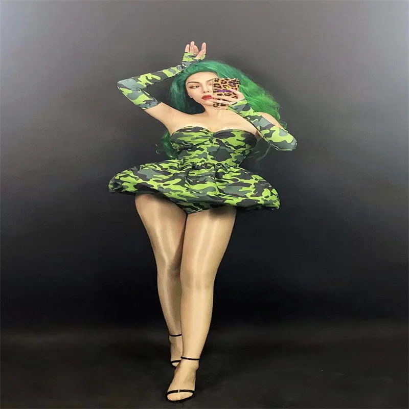 H264 3D Printing Army Green Bodysuit Model Performance Nightclub Pole-Dancer Singer Outdoor Cosplay Indoor Festival Catwalk Show
H264 3D Printing Army Green Bodysuit Model Performance Nightclub Pole-Dancer Singer Outdoor Cosplay Indoor Festival Catwalk Show