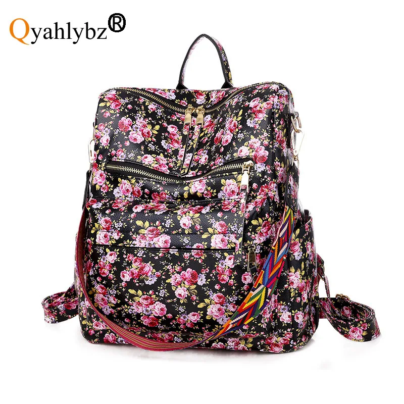Qyahlybz flower print school girl backpack female leather travel backpacks shoulder bag women's leather bag 2021 bolso mujer
Qyahlybz flower print school girl backpack female leather travel backpacks shoulder bag women's leather bag 2021 bolso mujer