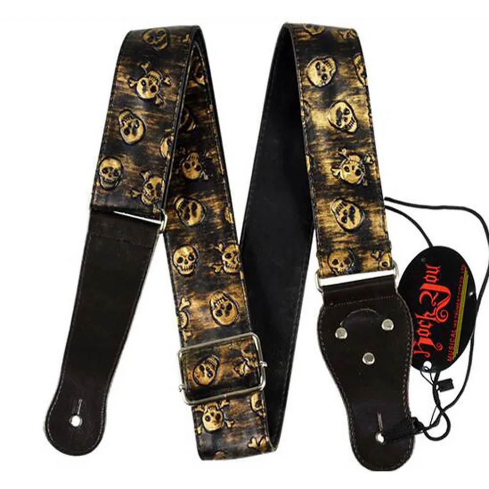 Rock Skull series of senior PU personalized guitar strap electric guitar strap bass
Rock Skull series of senior PU personalized guitar strap electric guitar strap bass