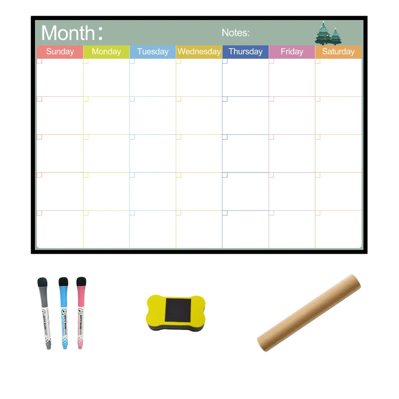 Magnetic Whiteboard Calendar Schedule Weekly Monthly Magnet Calendar Planner Drawing Refrigerator Stickers Ofiice Home Use Memo
Magnetic Whiteboard Calendar Schedule Weekly Monthly Magnet Calendar Planner Drawing Refrigerator Stickers Ofiice Home Use Memo
