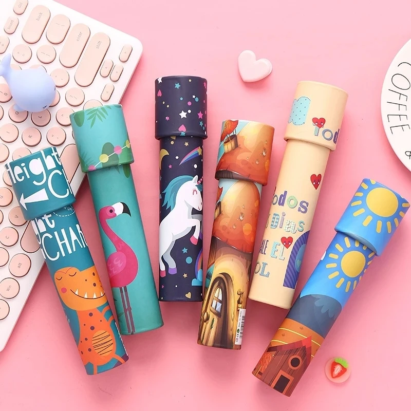 1PC Large Rotating Kaleidoscope Magical Magic Variety Interior View Flower Tube With Paper Children Kindergarten Children Toys
1PC Large Rotating Kaleidoscope Magical Magic Variety Interior View Flower Tube With Paper Children Kindergarten Children Toys