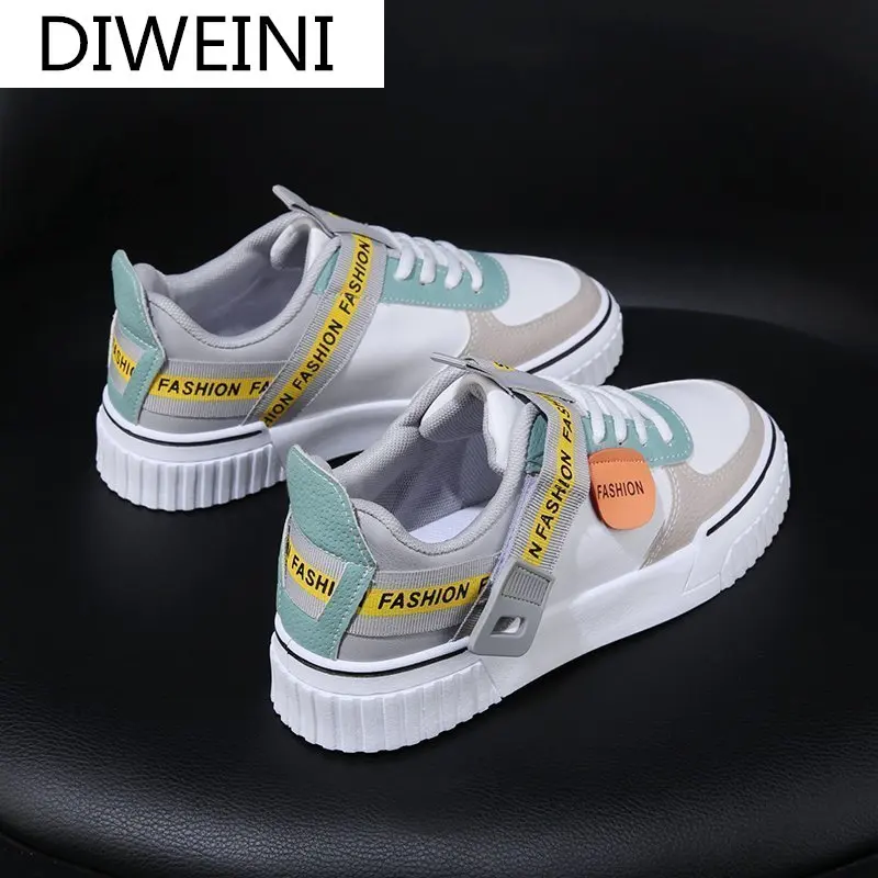 Fashion Women's Shoes Comfortable Breathable Lightweight Casual Shoes Spring Women's Lace-up Color-blocking Non-slip Sneakers
Fashion Women's Shoes Comfortable Breathable Lightweight Casual Shoes Spring Women's Lace-up Color-blocking Non-slip Sneakers