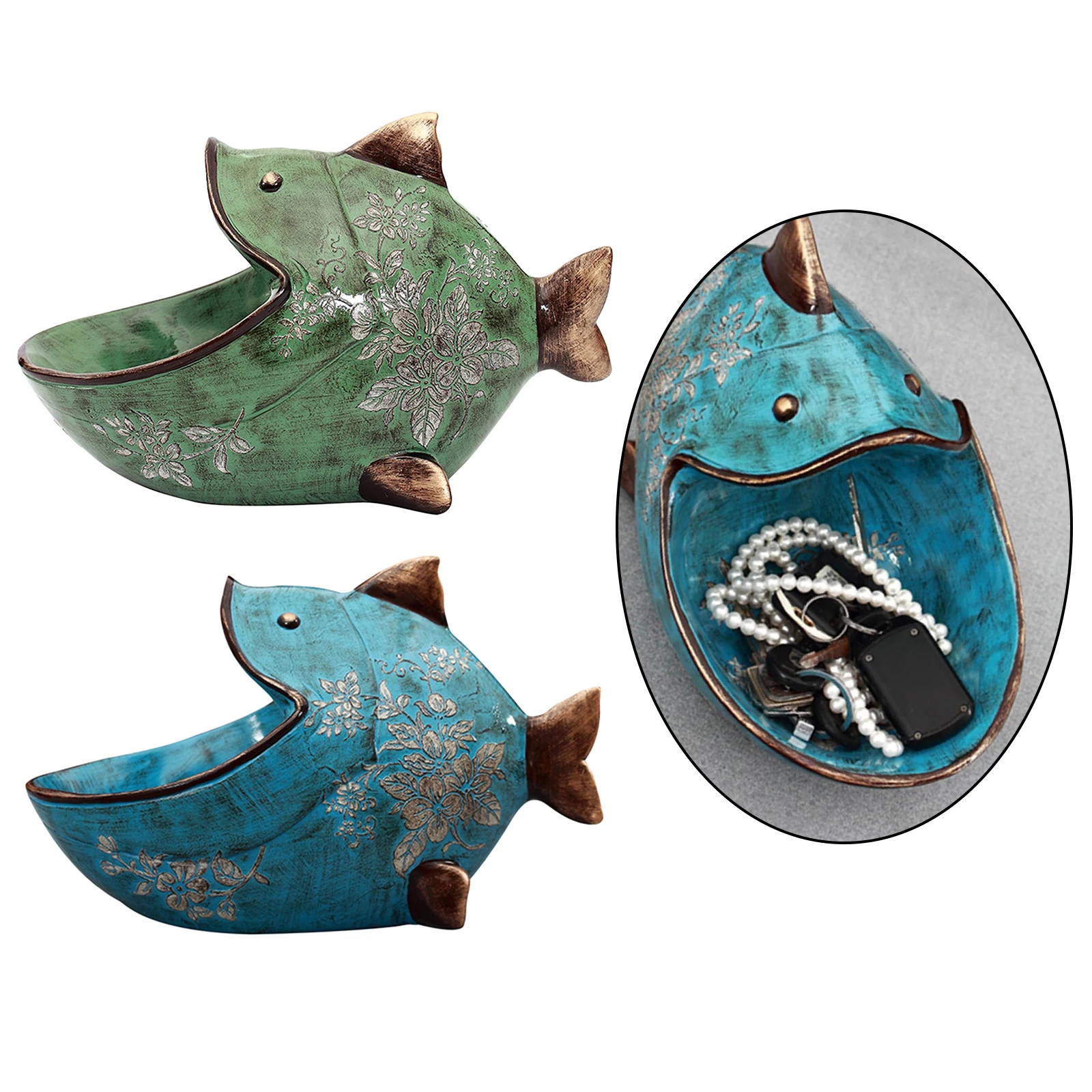 Chic Cartoon Fish Sculpture Storage Basket Holder Artware Statue Crafts Home Bookshelf Ornament Centerpiece
Chic Cartoon Fish Sculpture Storage Basket Holder Artware Statue Crafts Home Bookshelf Ornament Centerpiece