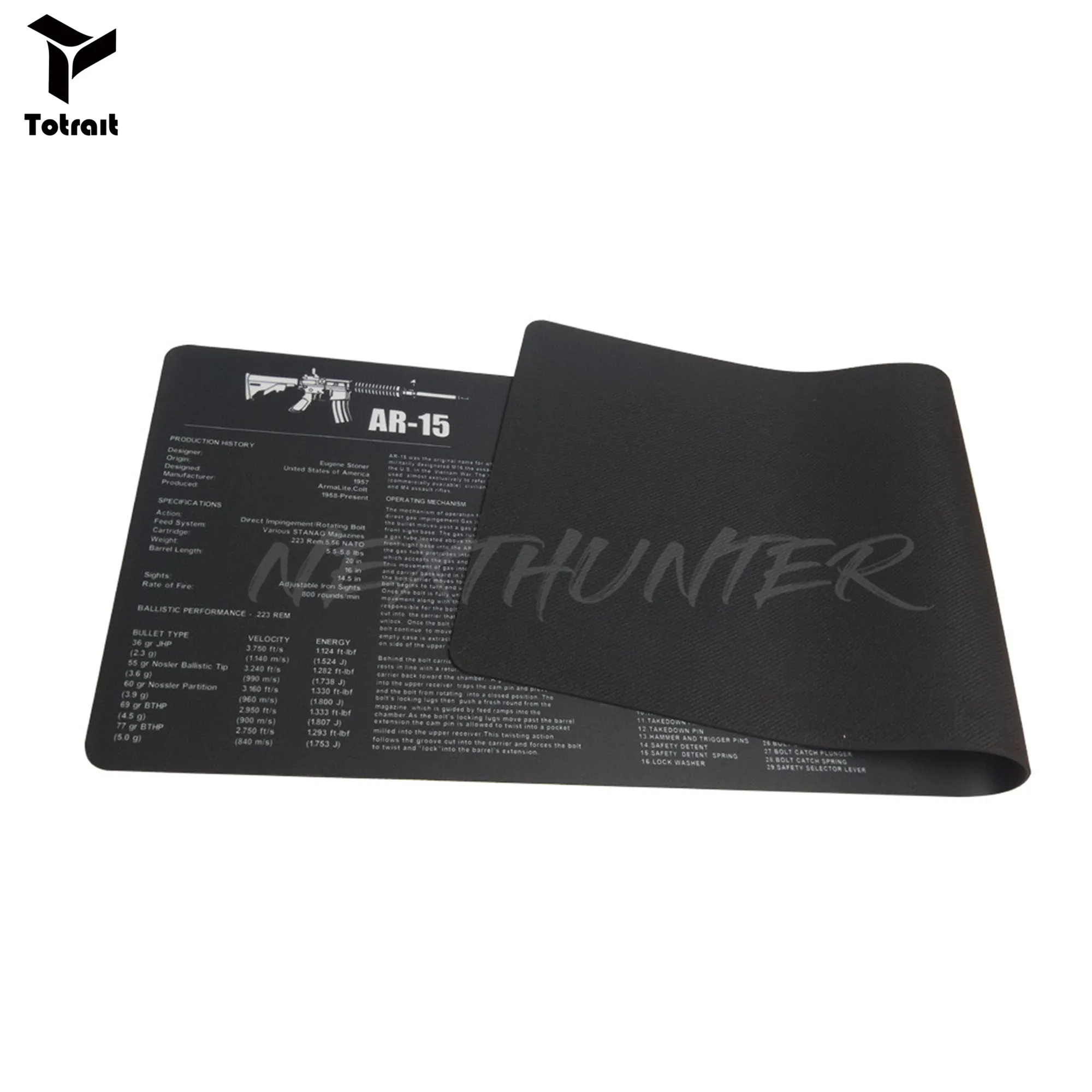 TOtrait AR-15 Hunting Cleaning Rubber Mat With Parts Diagram and Instructions Armorers Bench Mat Mouse Pad
TOtrait AR-15 Hunting Cleaning Rubber Mat With Parts Diagram and Instructions Armorers Bench Mat Mouse Pad