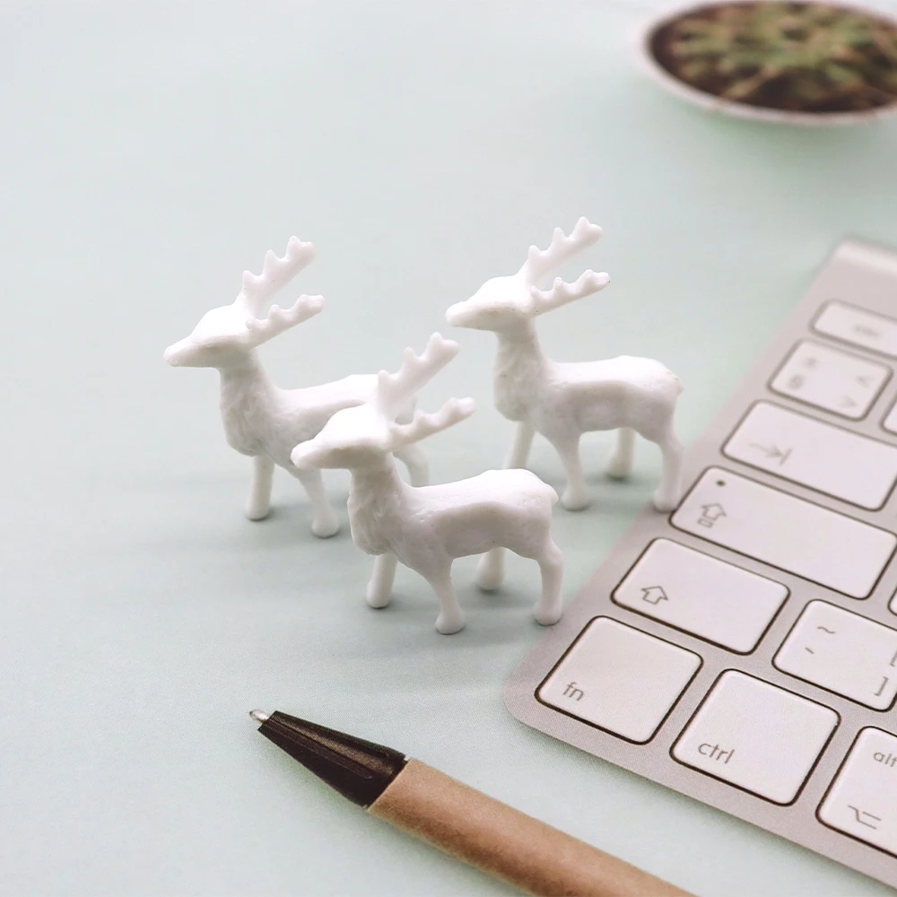 6Pcs Artificial mini deer doll garden model geometric deer statue home decoration children's toy miniature wedding decoration
6Pcs Artificial mini deer doll garden model geometric deer statue home decoration children's toy miniature wedding decoration