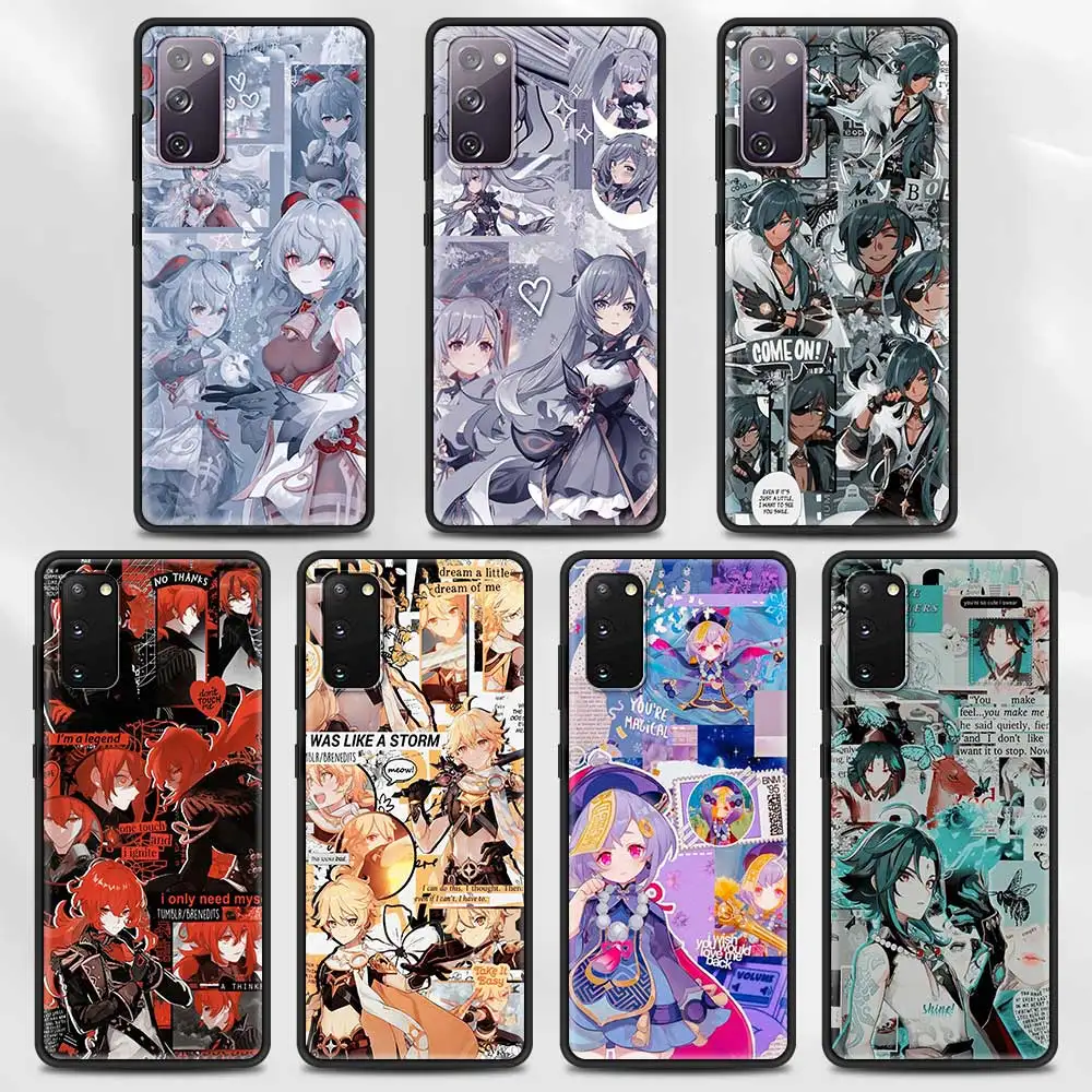 Phone Case For Samsung Galaxy S20 S21 FE Ultra S9 S8 S10 Plus Lite S7 Edge S10e Black Soft Silicone Fundas Genshin Impact Anime
Phone Case For Samsung Galaxy S20 S21 FE Ultra S9 S8 S10 Plus Lite S7 Edge S10e Black Soft Silicone Fundas Genshin Impact Anime
