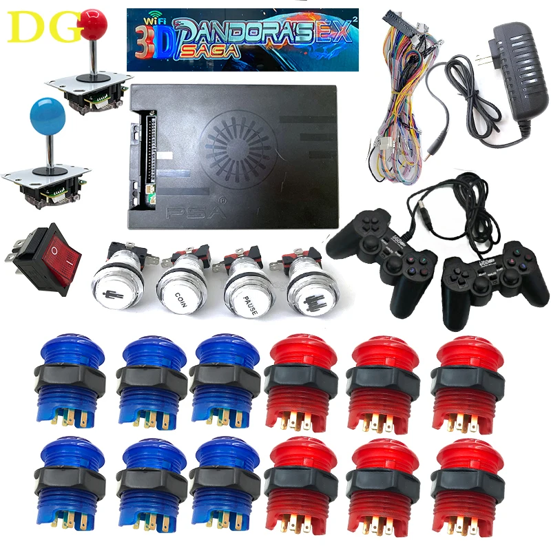 Pandora 3D коробка Saga EX WI-FI DIY Kit 6800 в 1 игры доска и Кабель выключателя питания кнопки джойстика Поддержка VGA H оборудования оригинальный производи...
Pandora 3D коробка Saga EX WI-FI DIY Kit 6800 в 1 игры доска и Кабель выключателя питания кнопки джойстика Поддержка VGA H оборудования оригинальный производи...