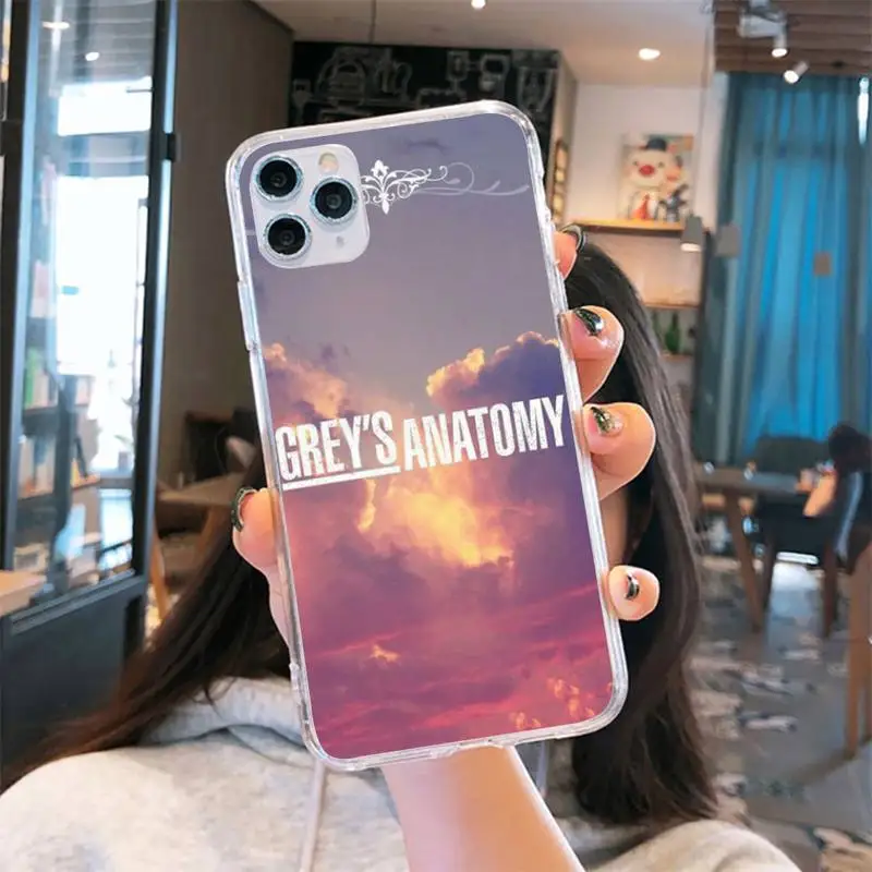 Grey's anatomy Phone Case Transparent for iPhone 6 7 8 11 12 s mini pro X XS XR MAX Plus cover funda shell
Grey's anatomy Phone Case Transparent for iPhone 6 7 8 11 12 s mini pro X XS XR MAX Plus cover funda shell