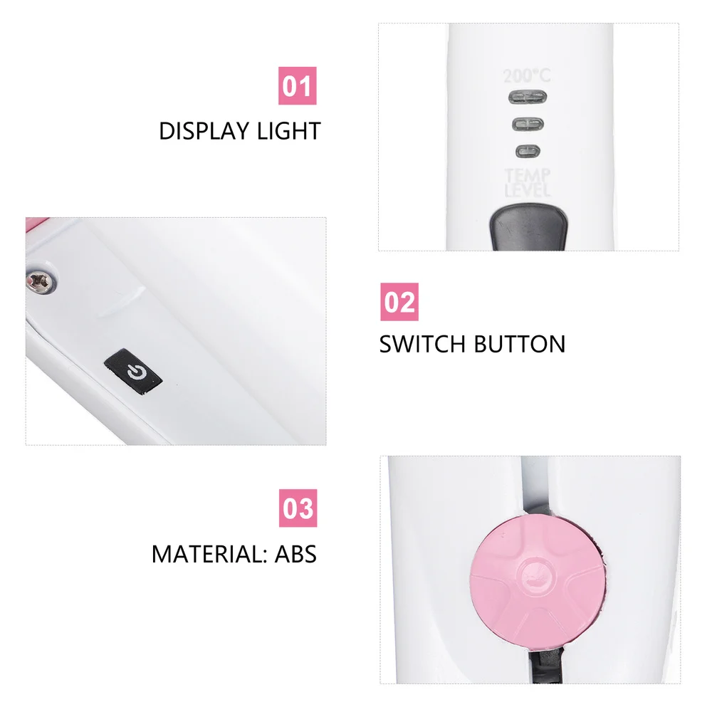 Travel Size Wireless Hair Curler Straightener Hair Styling Tool for Men 
Travel Size Wireless Hair Curler Straightener Hair Styling Tool for Men