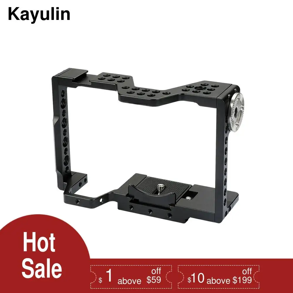 Кейс Kayulin для камеры с быстроразъемным креплением и розеткой ARRI Sony a7 II a7R a7S III a9