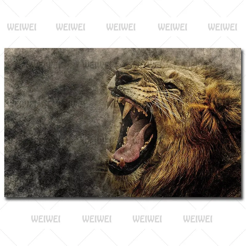Big Tooth Lion Animal Poster Home Wall Canvas Painting Home Decoration for Bedroom Living Room Frameless Style Can Be Customized
Big Tooth Lion Animal Poster Home Wall Canvas Painting Home Decoration for Bedroom Living Room Frameless Style Can Be Customized