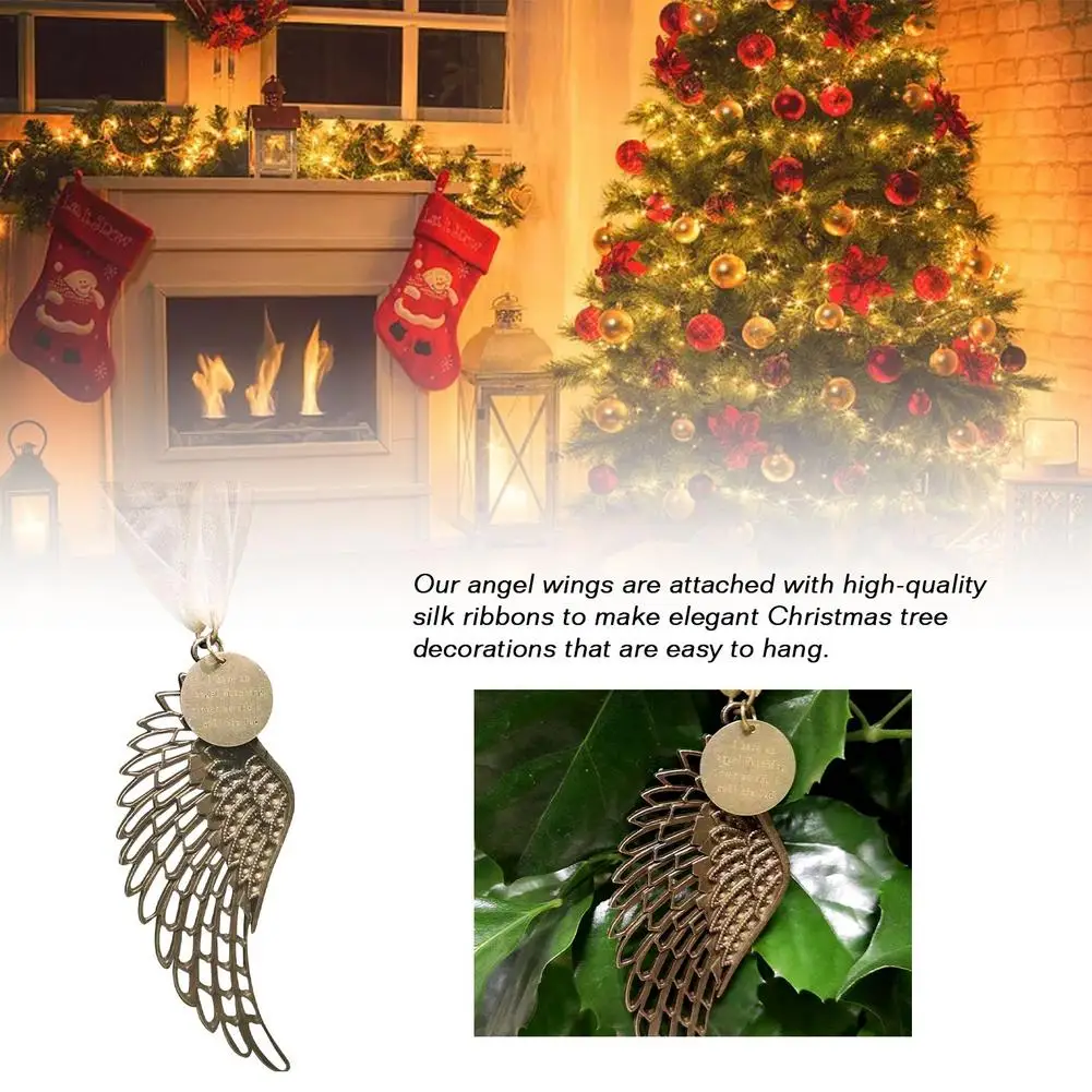 Christmas Commemorative Tag Pendant Memorial Angel Wing Decorations Pendant Christmas Tree Or Room Walls Christmas
Christmas Commemorative Tag Pendant Memorial Angel Wing Decorations Pendant Christmas Tree Or Room Walls Christmas