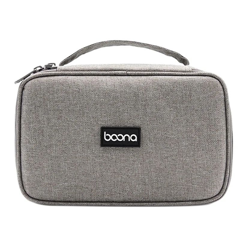 Переносная многофункциональная сумка BOONA для хранения жесткого диска, внешнего аккумулятора, адаптера питания, кабеля наушников, USB-кабеля
Переносная многофункциональная сумка BOONA для хранения жесткого диска, внешнего аккумулятора, адаптера питания, кабеля наушников, USB-кабеля