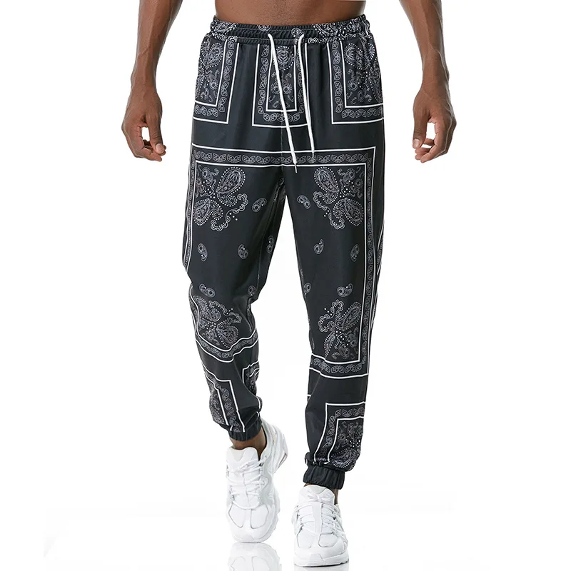 New Arrival Vintage 3D Printed Drawstring Men's Jogger Sweatpants Casual Elastic Waist Color Patchwork Sportswear bright-colour
New Arrival Vintage 3D Printed Drawstring Men's Jogger Sweatpants Casual Elastic Waist Color Patchwork Sportswear bright-colour