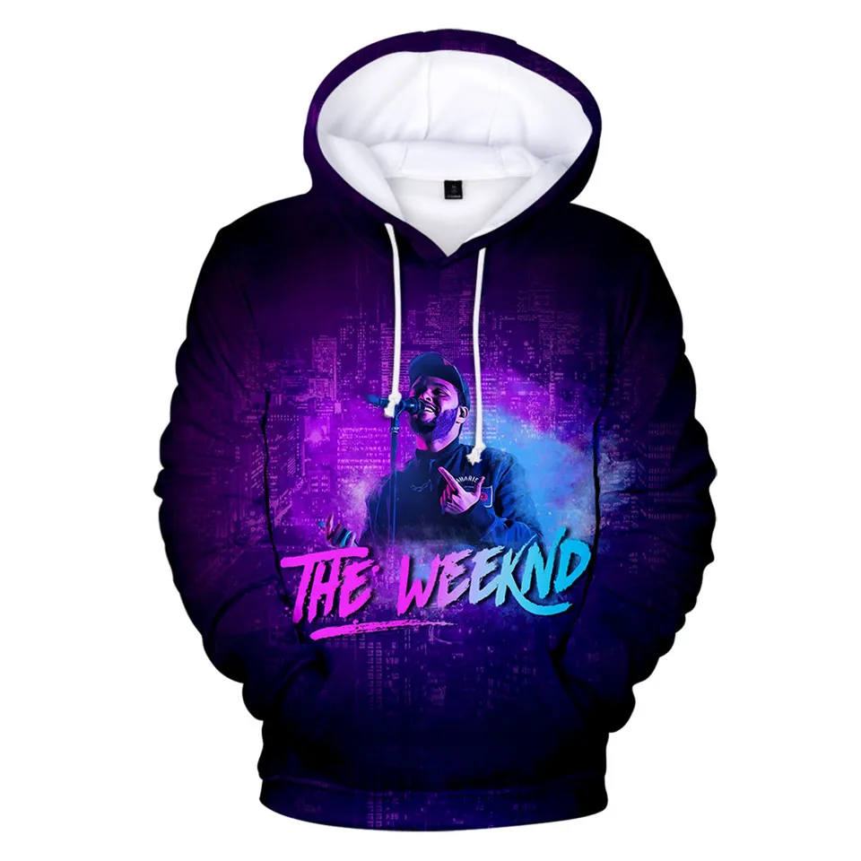 Rapper The Weeknd Printed 3D Hoodies Men/women Fashion Pop Sweatshirt Boy Harajuku Hoodie Clothing Cool Comfortable Sweatshirt
Rapper The Weeknd Printed 3D Hoodies Men/women Fashion Pop Sweatshirt Boy Harajuku Hoodie Clothing Cool Comfortable Sweatshirt