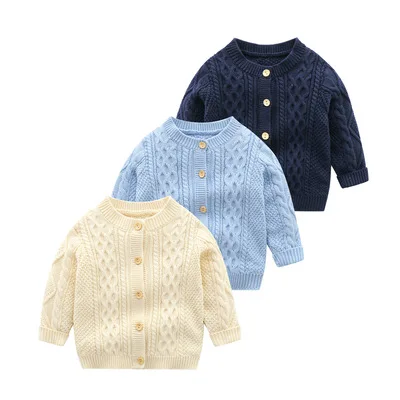 Autumn/Winter Children's Sweater Baby Boys Knitwear Boys Cardigan Jackets Baby Girl Knitted Sweaters Kids Cardigan Coats 1-4Y
Autumn/Winter Children's Sweater Baby Boys Knitwear Boys Cardigan Jackets Baby Girl Knitted Sweaters Kids Cardigan Coats 1-4Y