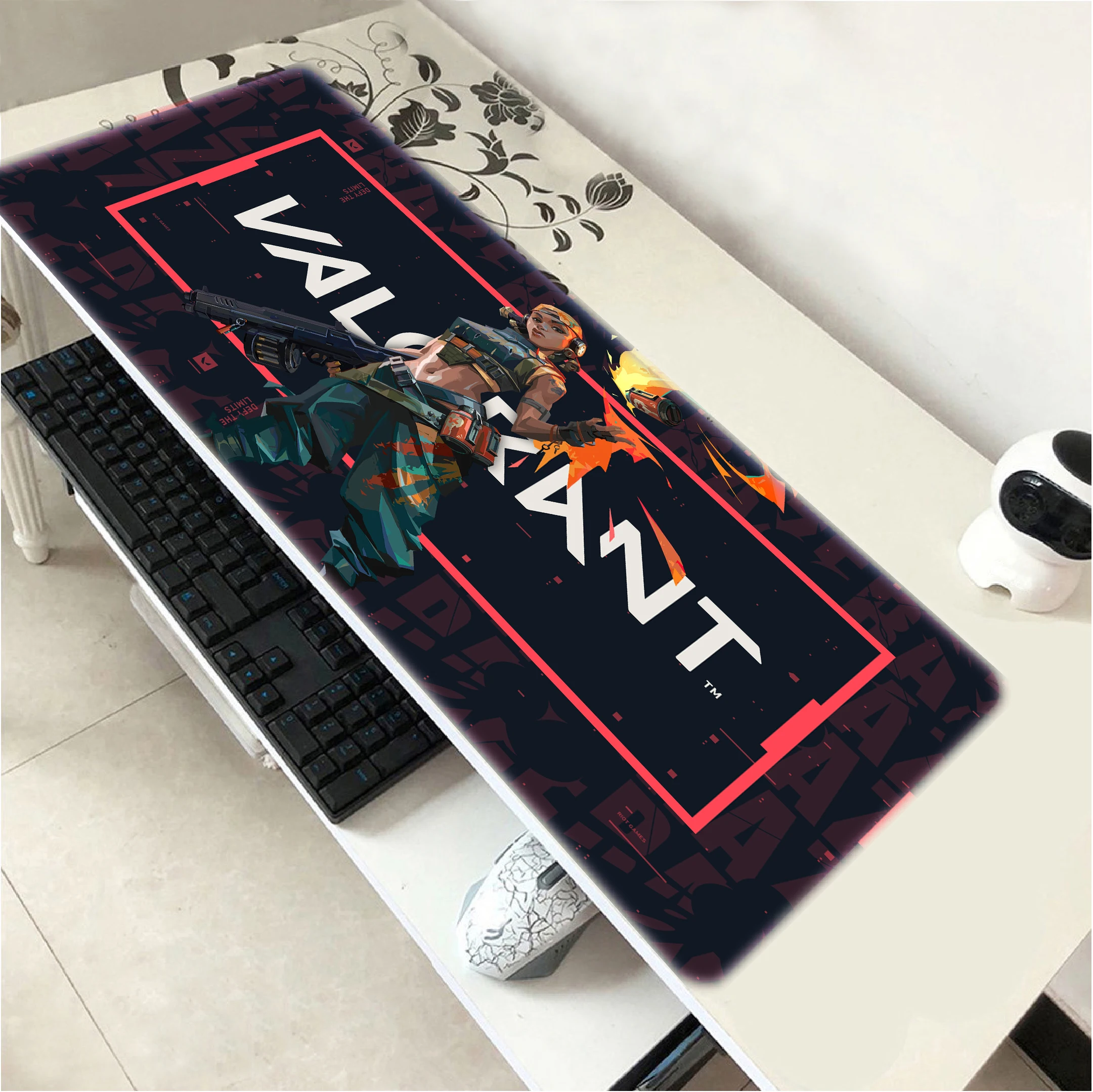 Anime Valorant Mouse pad Cool Gamer Speed Mice decoration 900x400 Rubber Large Table Mousepad Keyboards For CS GO LOL Desk Mat
Anime Valorant Mouse pad Cool Gamer Speed Mice decoration 900x400 Rubber Large Table Mousepad Keyboards For CS GO LOL Desk Mat