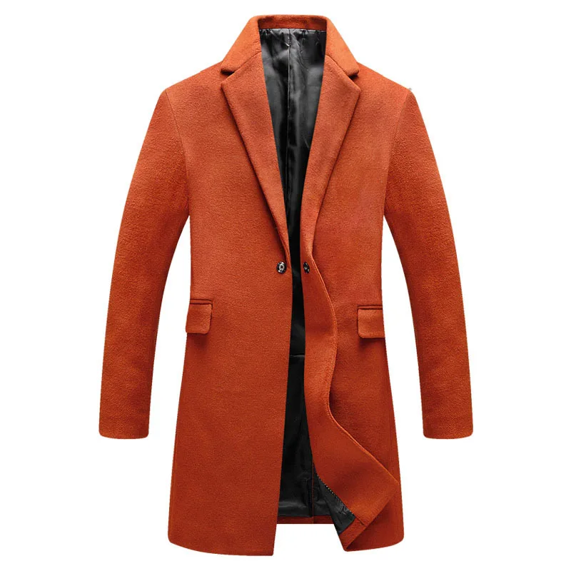 New Men's Long Section Trench Coat Fashion Business Casual Male Turn Down Collar Wool Coat Mens Overcoat Black Grey Green Sugar
New Men's Long Section Trench Coat Fashion Business Casual Male Turn Down Collar Wool Coat Mens Overcoat Black Grey Green Sugar