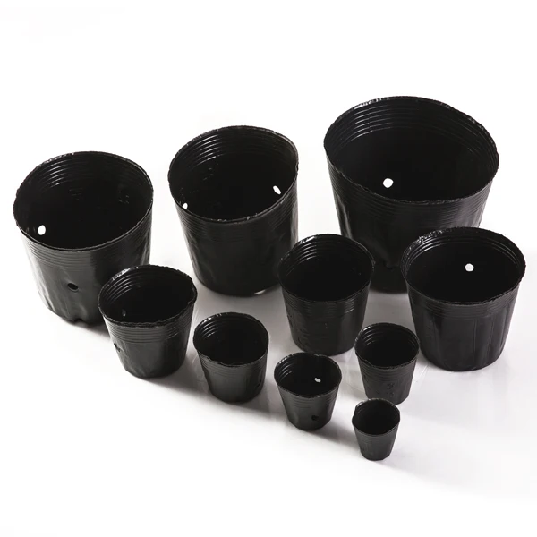 100pcs Plastic Nursery Pot Plant Seedling Pouch Holder Raising Bag Nutrition Pots Garden Supplies SEC88 
100pcs Plastic Nursery Pot Plant Seedling Pouch Holder Raising Bag Nutrition Pots Garden Supplies SEC88