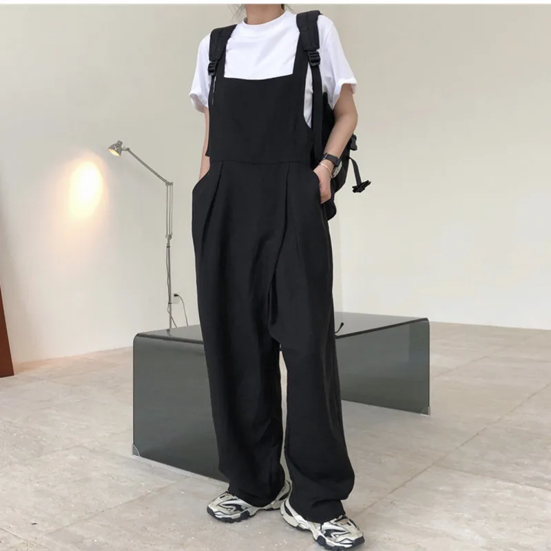 2021 New Women Fashion Loose Solid Color Wide Legged High Waist Linen Office Lady Jumpsuit Spring And Autumn X367
2021 New Women Fashion Loose Solid Color Wide Legged High Waist Linen Office Lady Jumpsuit Spring And Autumn X367