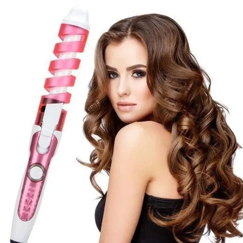 Hair Curler Professional Fast Heating Ceramic Barrel Hair Crimper Convenience Hair Styling Roller Hair Curlers Electric Curling
Hair Curler Professional Fast Heating Ceramic Barrel Hair Crimper Convenience Hair Styling Roller Hair Curlers Electric Curling
