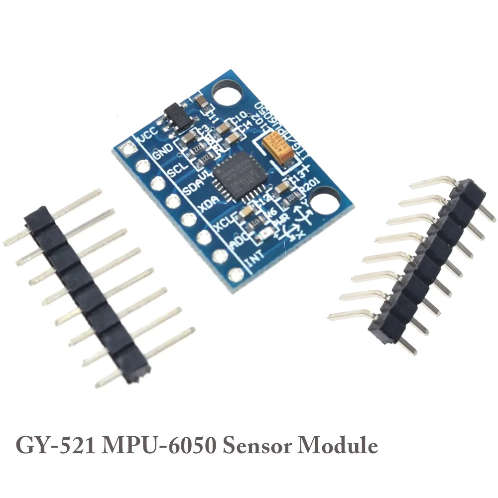 1 комплект GY 521 MPU 6050 Сенсор модуль 3 оси гироскопа Акселерометр совместим с Arduino GY521