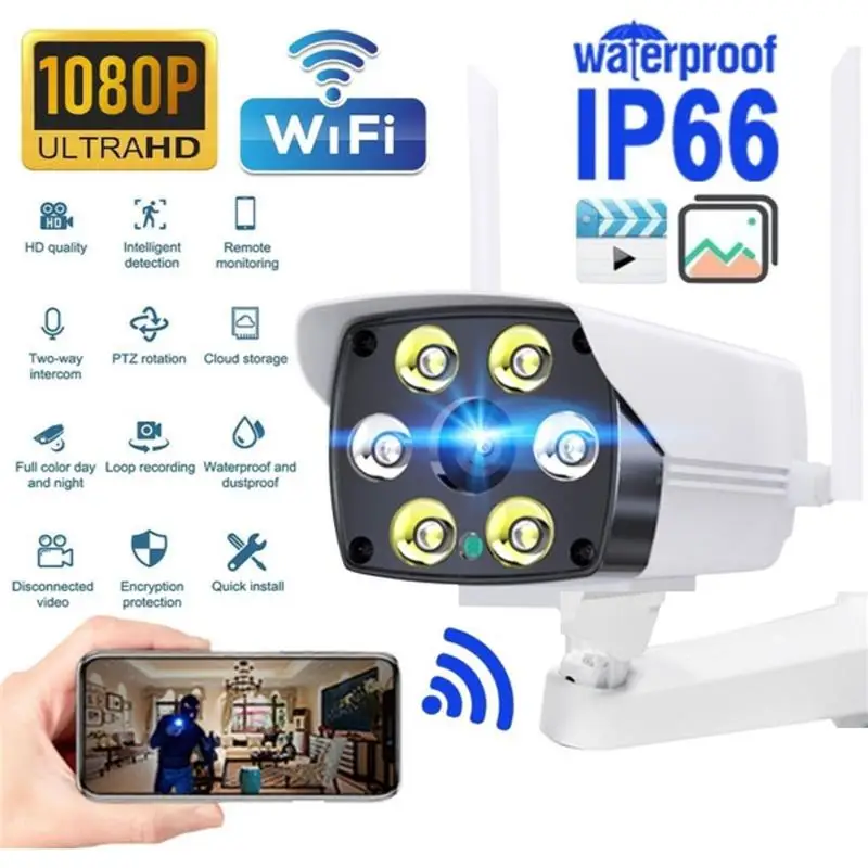 1080P HD IP Camera Smart Home Wifi Camera Outdoor Wireless Camaras Espias Escondidas 2MP Security Camara Videovigilancia CCTV
1080P HD IP Camera Smart Home Wifi Camera Outdoor Wireless Camaras Espias Escondidas 2MP Security Camara Videovigilancia CCTV