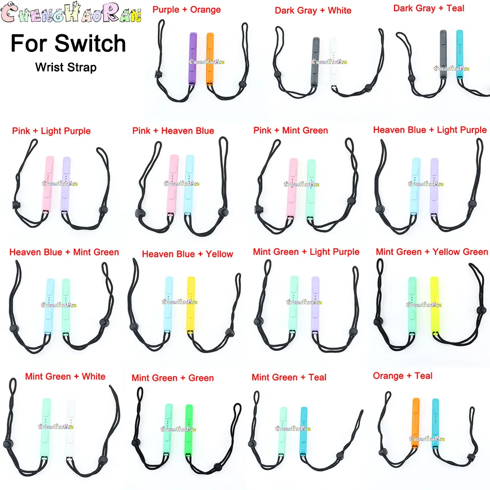 2pcs Mix color Wrist Strap Band Hand Rope Lanyard Laptop Video Games Accessories for Nintendo Switch Game Joy-Con Controller
2pcs Mix color Wrist Strap Band Hand Rope Lanyard Laptop Video Games Accessories for Nintendo Switch Game Joy-Con Controller