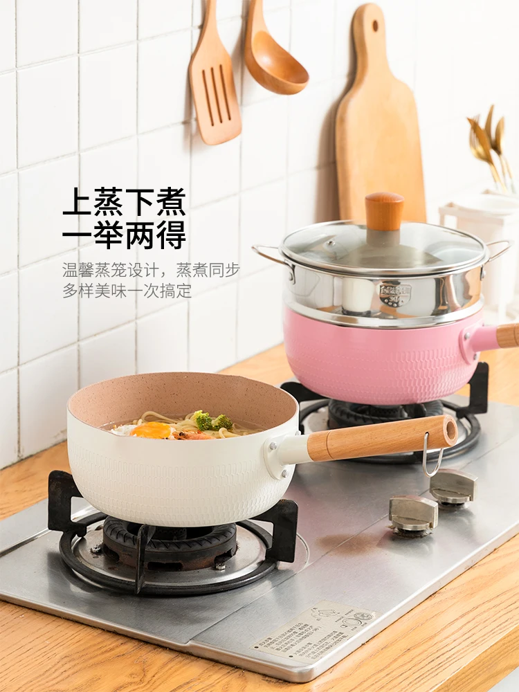 Антипригарная кухонная посуда Wok, кастрюля для лапши быстрого приготовления, деревянная ручка, газовая яркость, подходит для бытового кухон...
Антипригарная кухонная посуда Wok, кастрюля для лапши быстрого приготовления, деревянная ручка, газовая яркость, подходит для бытового кухон...
